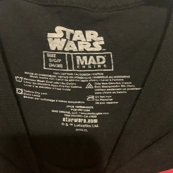 Star Wars Tshirt sz. Small - Picture 2 of 3